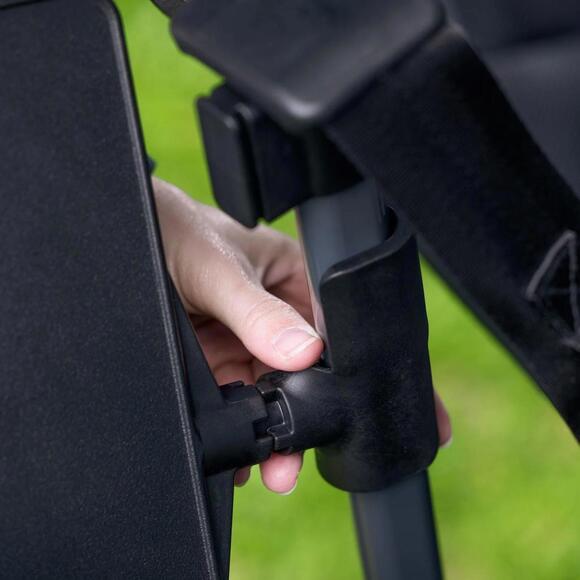 Ozark Trail Swing Hammock Chair, Black Grey, Portable - Picture 5 of 9